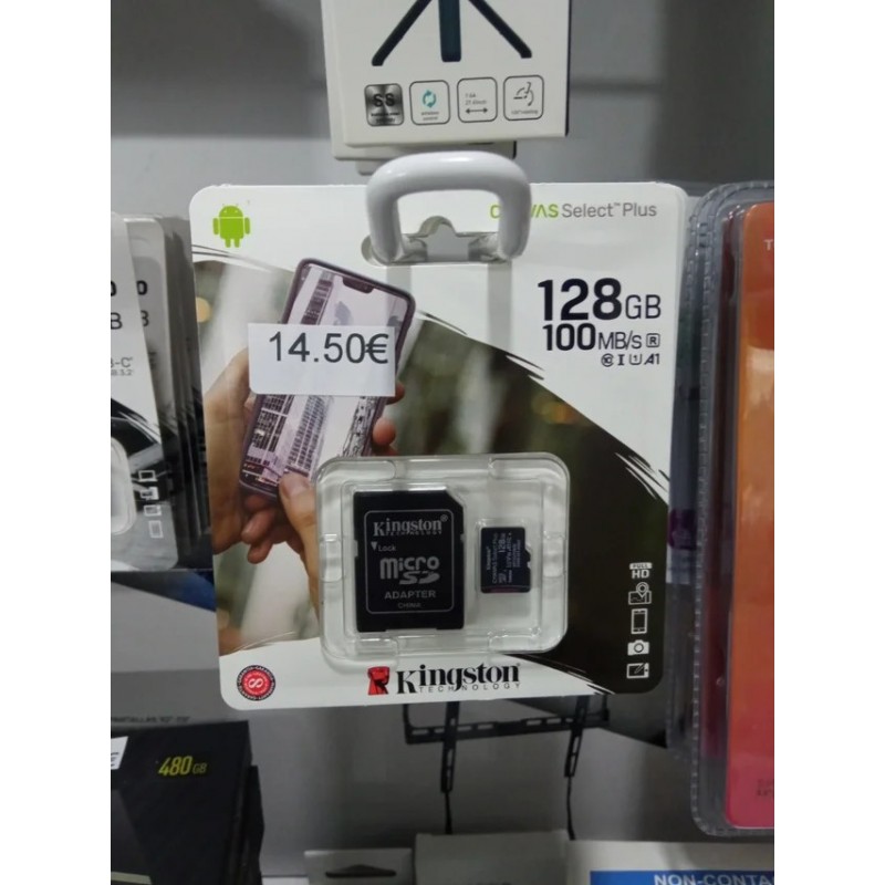 Cartão Memória Kingston 128GB