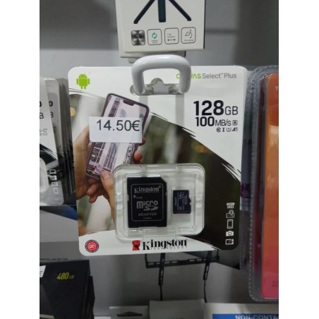 Cartão Memória Kingston 128GB