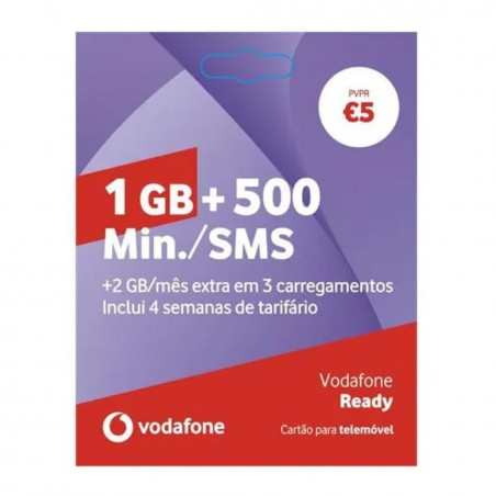 CARTAO VODAFONE READY 1GB