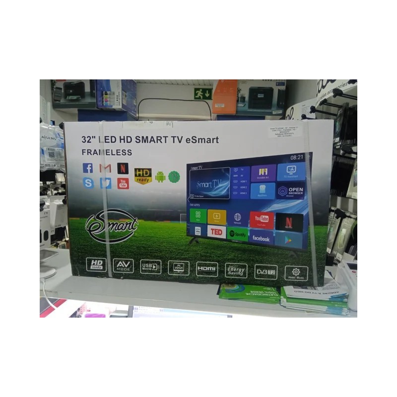 Smart TV led 32" eSmart Framless