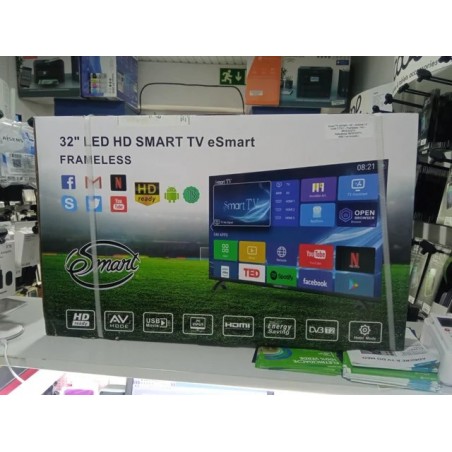 Smart TV led 32" eSmart Framless