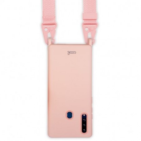 Capa COOL para Samsung A207 Galaxy A20s Fita Rosa