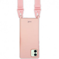 Capa COOL para iPhone 12 / 12 Pro Fita Rosa