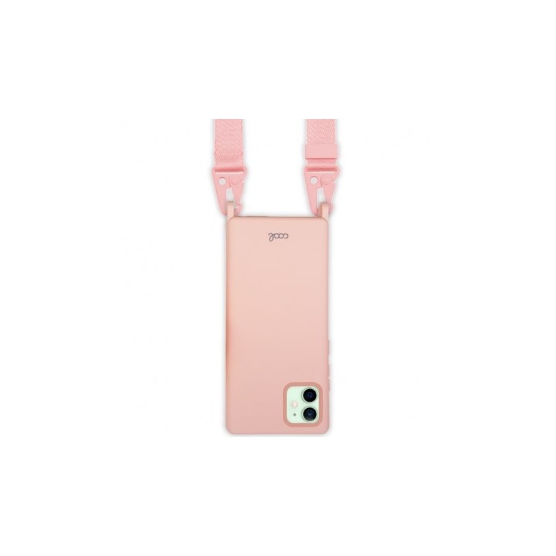 Capa COOL para iPhone 12 / 12 Pro Fita Rosa