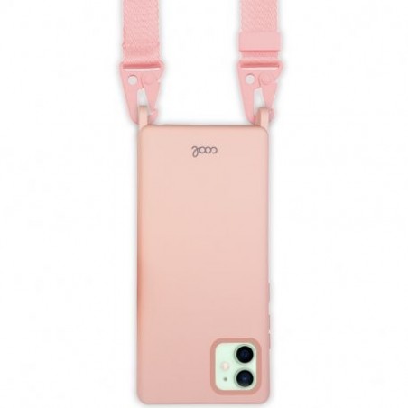 Capa COOL para iPhone 12 / 12 Pro Fita Rosa