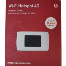 Hotspot ZTE MF920C + 15 dias internet oferta Vodafone