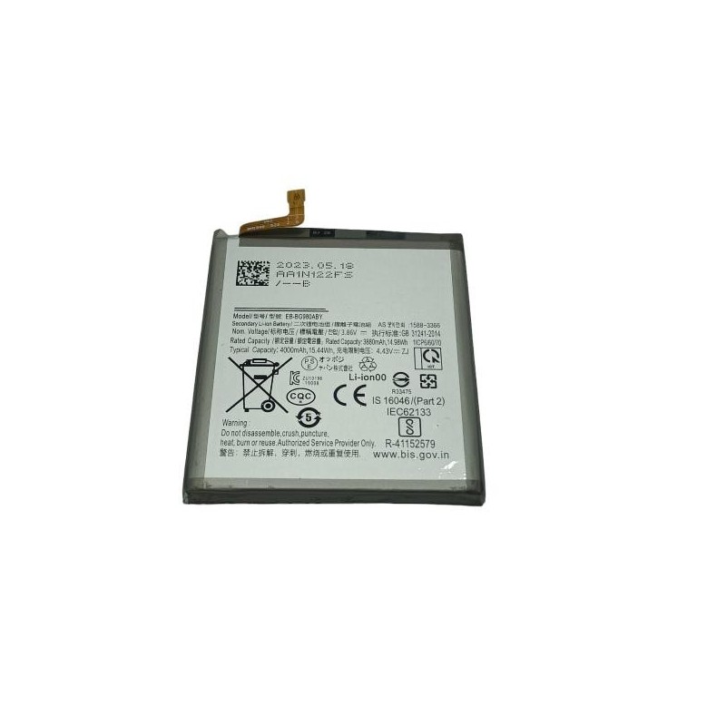 Bateria de 4000 mAh EB-BG980ABY para Samsung Galaxy S20 G980F, S20 5G