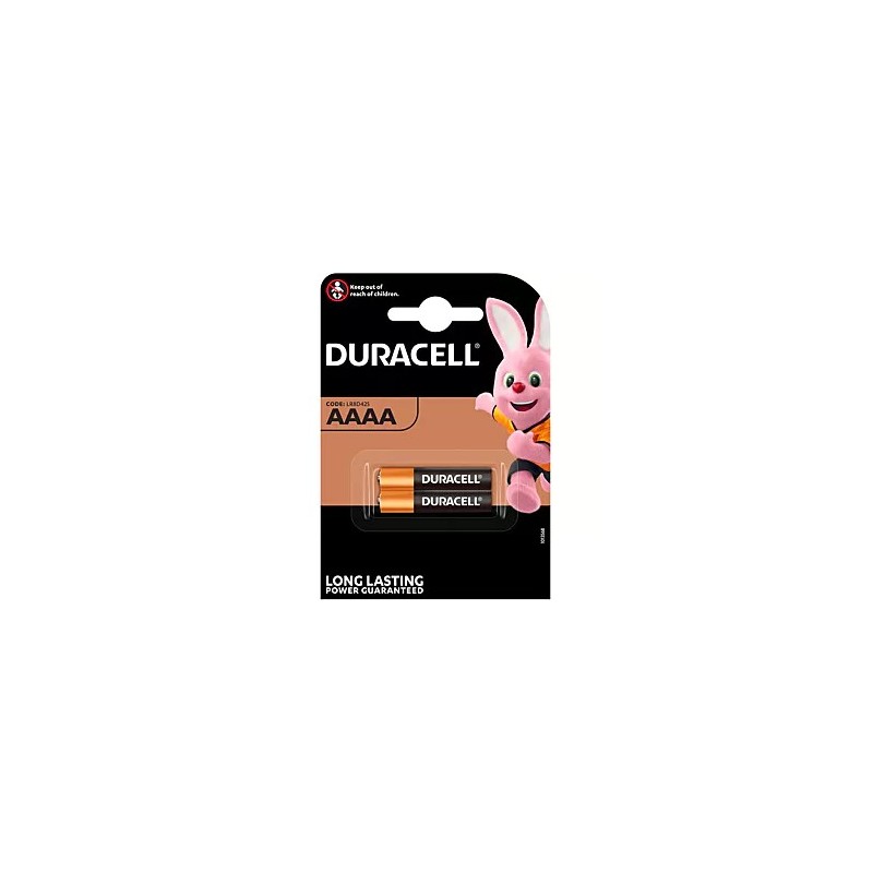 Pilhas alcalinas 1.5V LR61 / AAAA - [2 unid.] - Duracell