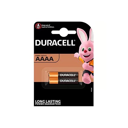 Pilhas alcalinas 1.5V LR61 / AAAA - [2 unid.] - Duracell