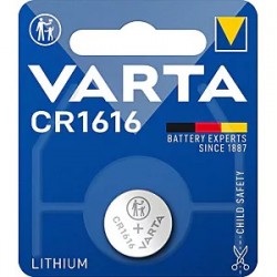 Pilha de lítio CR1616 3.0V 55mAh - Varta