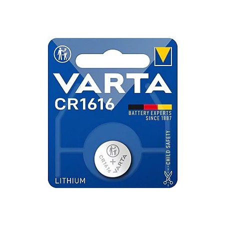 Pilha de lítio CR1616 3.0V 55mAh - Varta