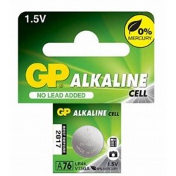 Pilha Alcalina 1,5V LR44/AG13/V13GA/A76 - GP