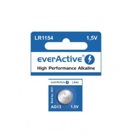 Pilha Alcalina 1,5V LR44/AG13/V13GA/A76 - Everactive