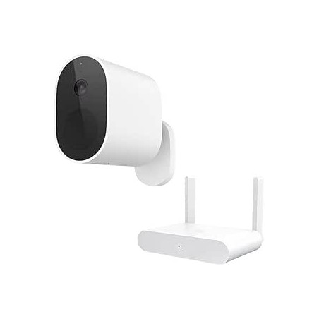 Xiaomi Mi Wireless Outdoor Security Camera 1080p Set + Box gravação Gateway