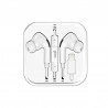 Auscultadores stereo brancos COOL com micro para iPhone - Borracha intra-auricular (Lightning Bluetooth)