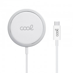 Dock Base Carga MAGNÉTICA Smartphones Inalámbrico Qi COOL Branco