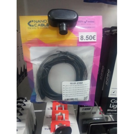 Cabo USB a micro USB nano cable 2mt