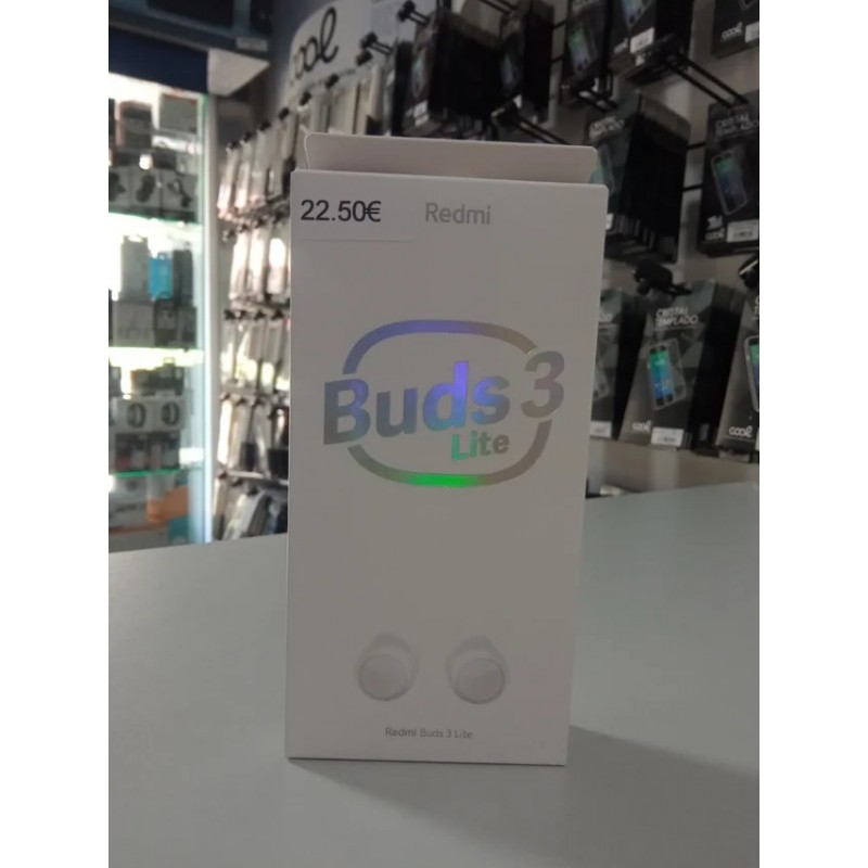 Auscultadores sem fios Xiaomi buds 3 lite brancos