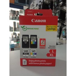 Pack tinteiros Canon 540L + 541 XL original