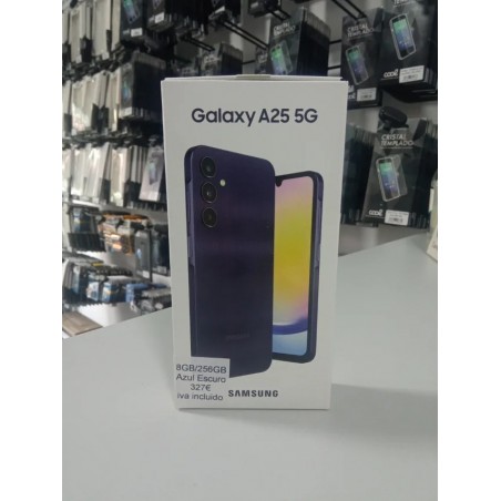 Samsung A25 · 8/256 GB · Azul-marinho