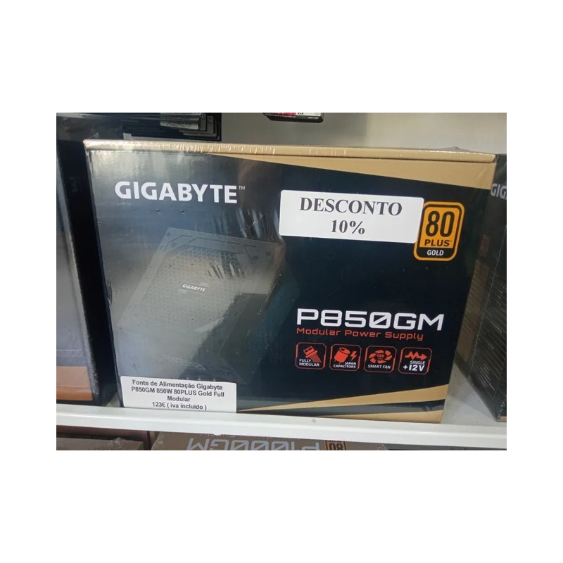 Fonte de alimentação Gigabyte P850GM 850