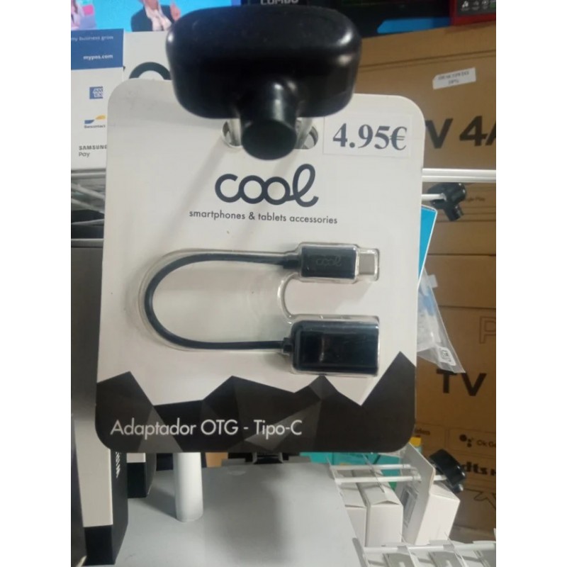 Cabo adaptador USB C a OTG