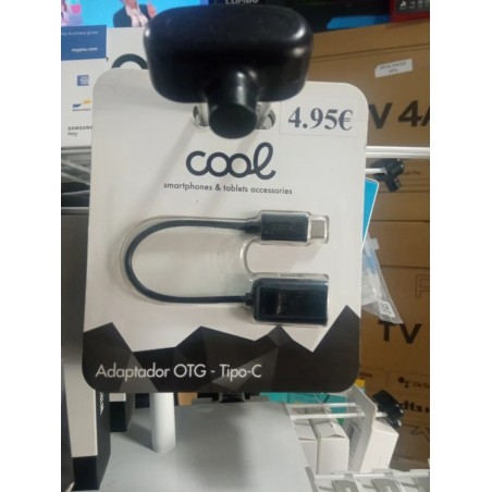 Cabo adaptador USB C a OTG