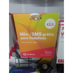 Cartão Vodafone easy 91