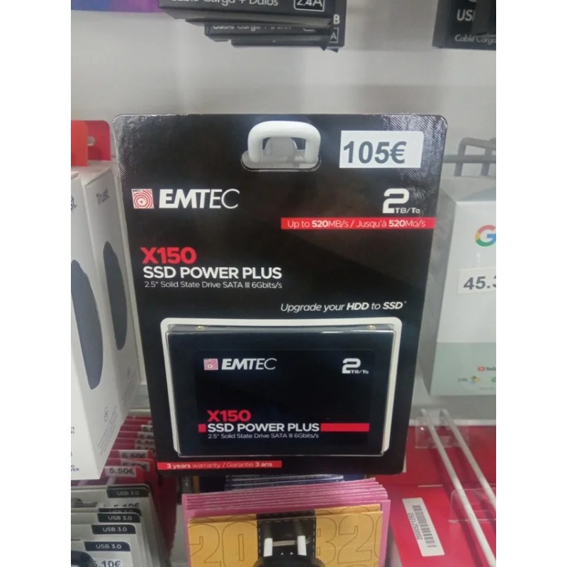 Disco SSD EMTEC 2TB