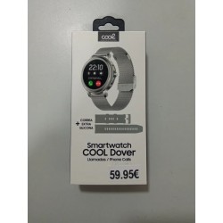 Smartwatch Cool Dover prata + Correia extra