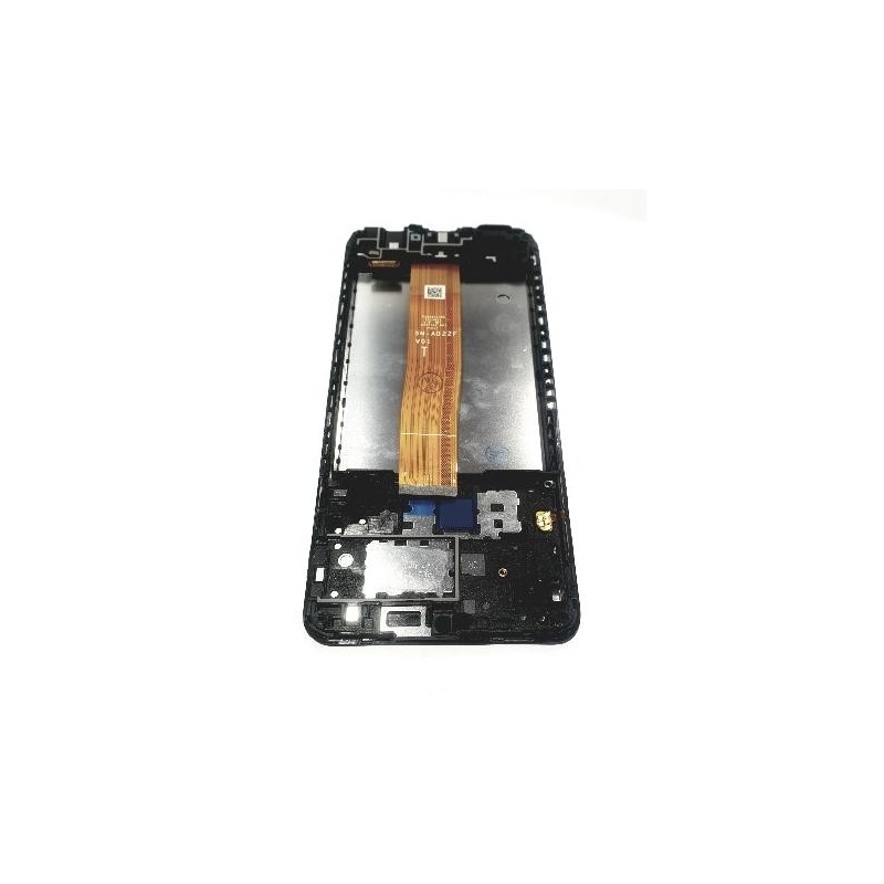 Ecrã + Touch Samsung Galaxy A02 A022 Preto com frame incell