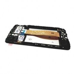 Ecrã + Touch Samsung Galaxy M12 , SM-M127 preto com frame Original Service Pack