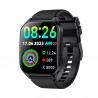 Smartwatch Cool Amoled Curvo Preto (Chamadas, Saúde, Desporto)