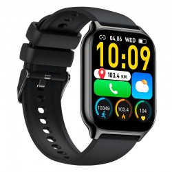 Smartwatch Cool Nova Preto (Chamadas, Saúde, Desporto)