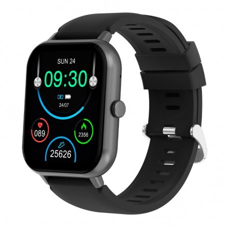 Smartwatch Cool Forest Preto (Chamadas, Saúde, Desporto)