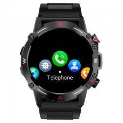 Smartwatch Cool Adventure Preto (Chamadas, Saúde, Desporto)