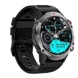 Smartwatch Cool Adventure Preto (Chamadas, Saúde, Desporto)