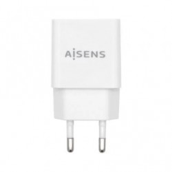 Carregador de parede Aisens A110-0526 / 1xUSB / 10W branco