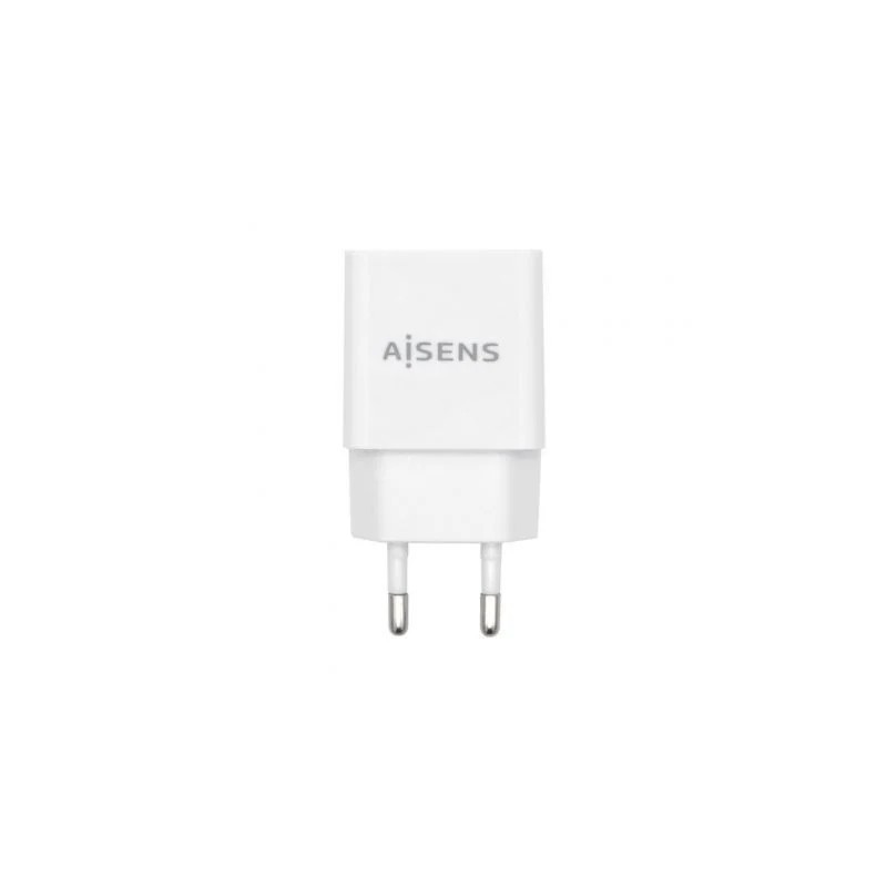 Carregador de parede Aisens A110-0526 / 1xUSB / 10W branco