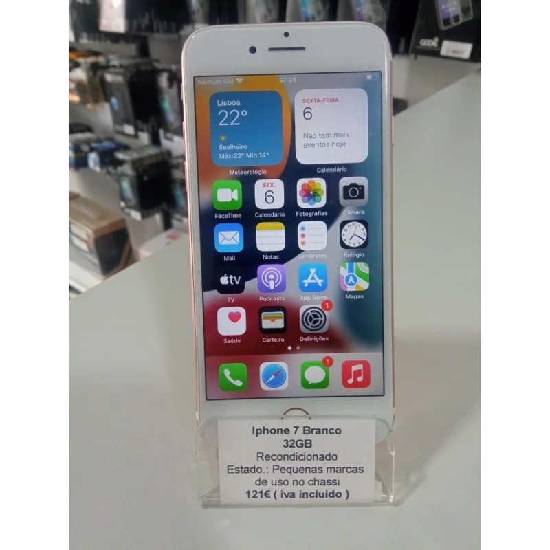 iPhone 7 branco 32GB