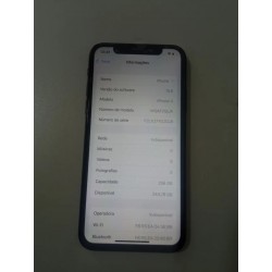 iPhone X 256GB preto Recondicionado