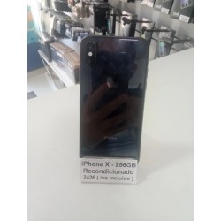 iPhone X 256GB preto Recondicionado