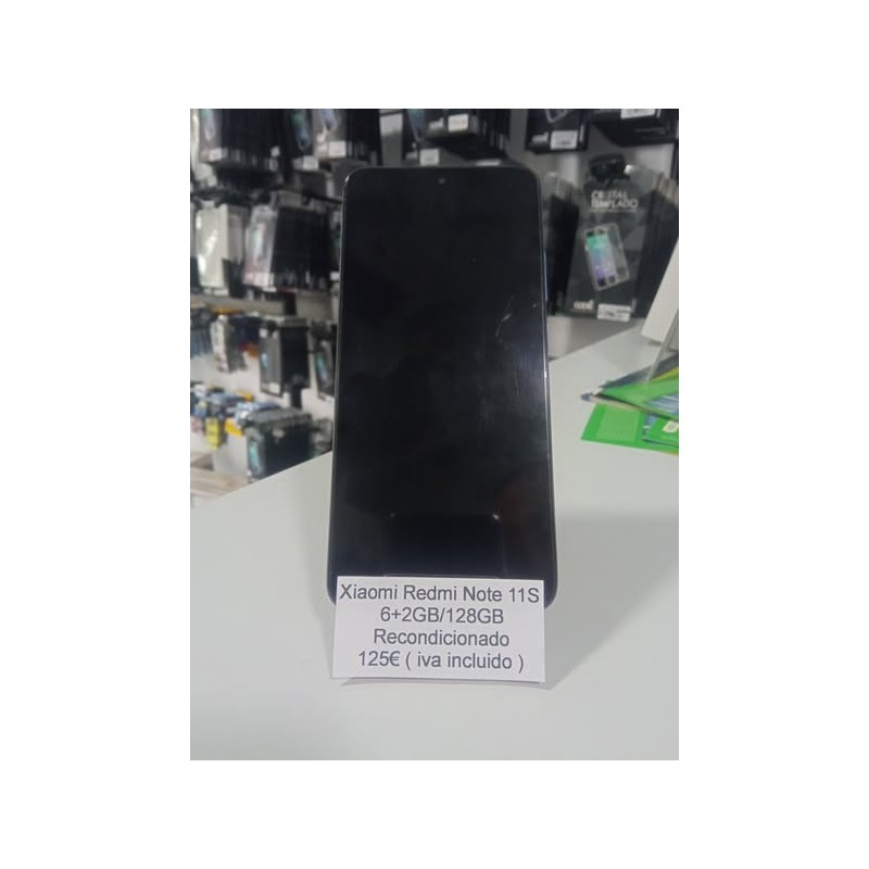 Xiaomi Redmi Note 11S 6+2GB/128GB - Azul - Desbloqueado - Recondicionado Xiaomi Redmi Note 11S 6+2GB/128GB - Azul - Desbloqueado - Recondicionado