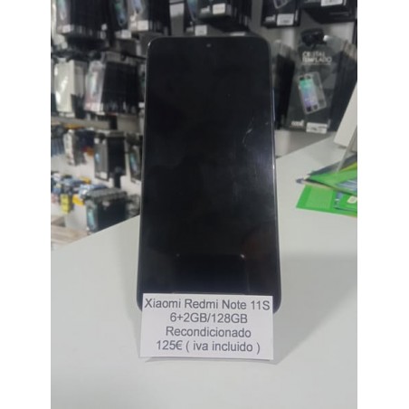 Xiaomi Redmi Note 11S 6+2GB/128GB - Azul - Desbloqueado - Recondicionado