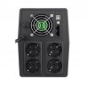 UPS Phasak 2000 VA LCD/ 2000VA/ 4 Saídas/ Formato Torre UPS de Linha Interativa