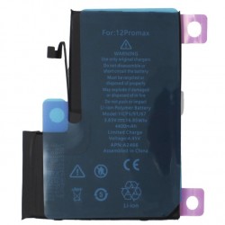 Bateria GENUÍNA iPhone 12 PRO MAX 4400mAh (plug and play, sem mensagem, 100%)