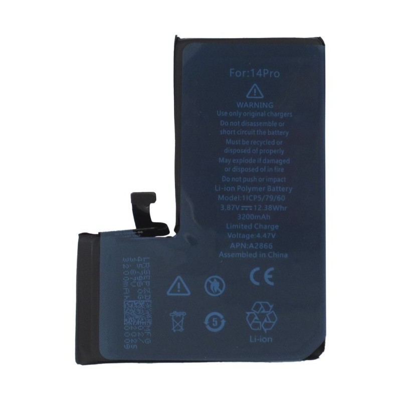 Bateria GENUÍNA iPhone 14 PRO 3200mAh (plug and play, sem mensagem, 100%) Bateria GENUÍNA iPhone 14 PRO 3200mAh (plug and play, sem mensagem, 100%)