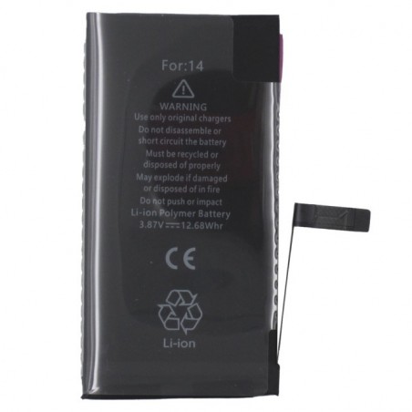 Bateria GENUÍNA iPhone 14 3279mAh (plug and play, sem mensagem, 100%)