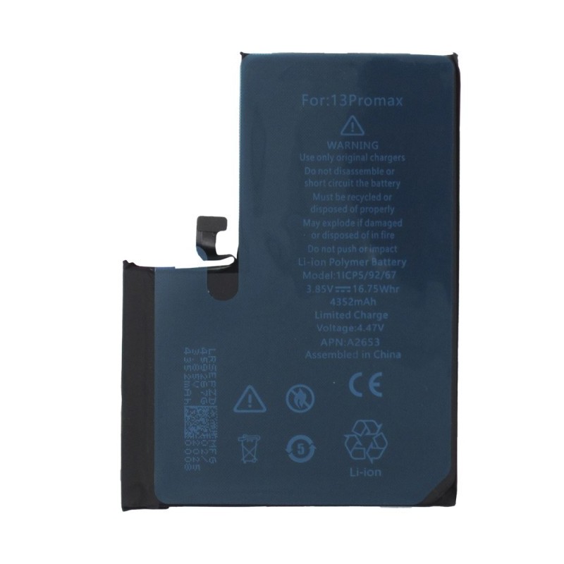 Bateria GENUÍNA iPhone 13 PRO MAX 4352mAh (plug and play, sem mensagem, 100%) Bateria GENUÍNA iPhone 13 PRO MAX 4352mAh (plug and play, sem mensagem, 100%)