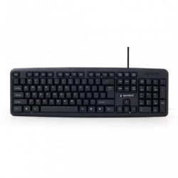 Teclado USB Gembird KB-U-103-PT Preto (PT)
